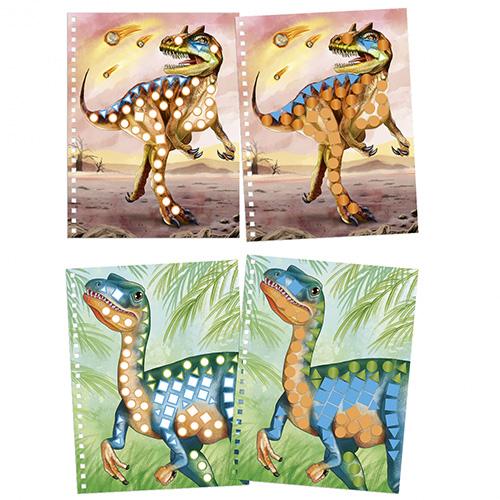 Kreatives Set mit Aufklebern Dino World Sticker your picture