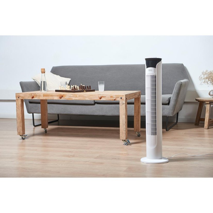 Black+Decker BXEFT48E fan, white