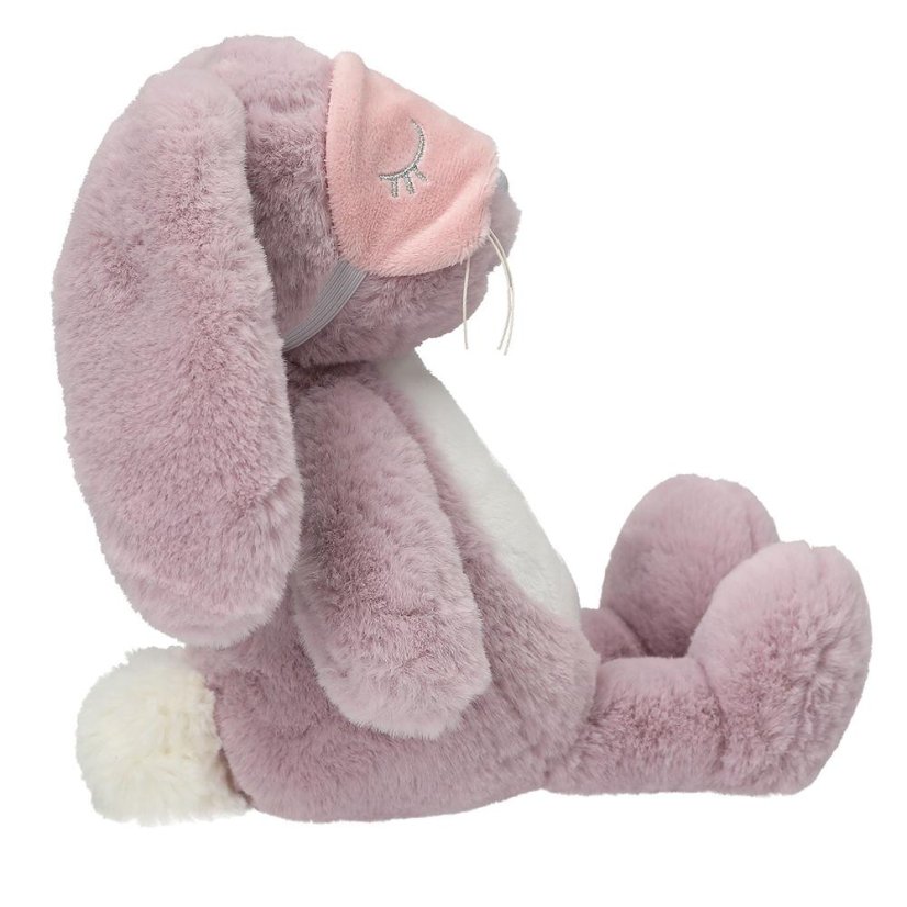 Princess Mimi plush rabbit with sleep mask