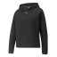 Damen-Sweatshirt Puma Evostripe Hoodie - Farbe: Schwarz, Größe: L