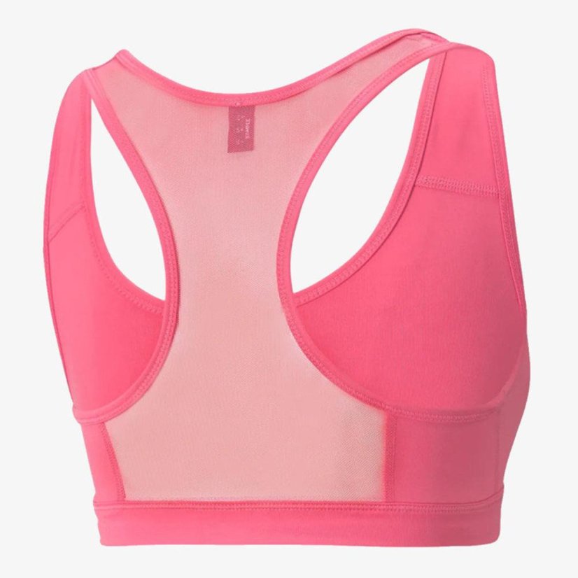 Damen-BH Puma Mid Impact 4Keeps Medium - Farbe: Rosa, Größe: XS
