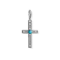Thomas Sabo Ethnic Cross Charm Club Pendant 1677-878-17