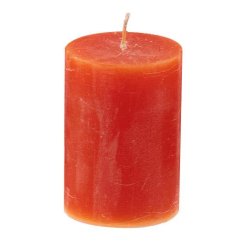 Rustikální svíčka DutZ Rustic Coral Red