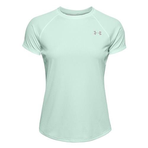 Under Armour Speed Stride Short Sleeve Women's T-Shirt - Color: Turquoise, Size: L