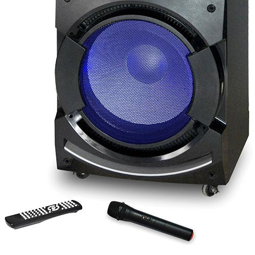 Čierny reproduktor AKAI DJ-S5H