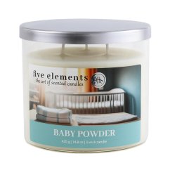 Svíčka Five Elements Baby Powder