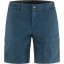 Dámské šortky Fjällräven Abisko Hybrid Trail Shorts W - Kolor: Niebieski, Rozmiar: 38