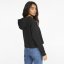Damen-Sweatshirt Puma Power Tape Cropped - Farbe: Schwarz, Größe: S