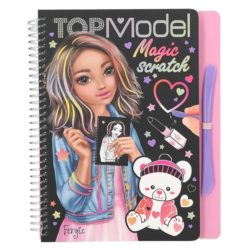 Top Model Magic Scratch scratch pictures, Fergie