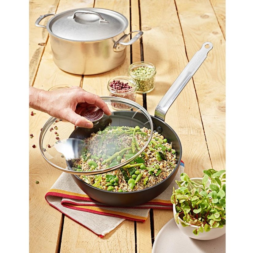 De Buyer Milady 3429.18 glass lid, 18 cm