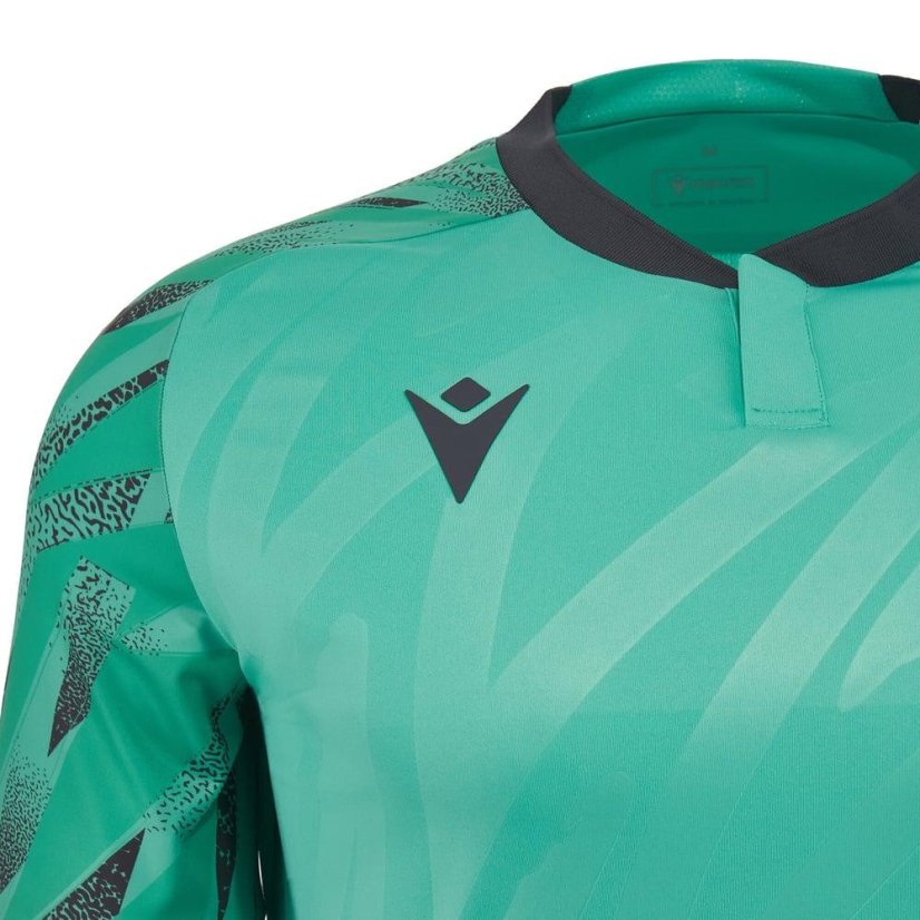 Macron Themis Eco Jersey - Color: Green/white, Size: M