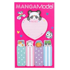 Öntapadó jegyzettömbök Manga Model Heart