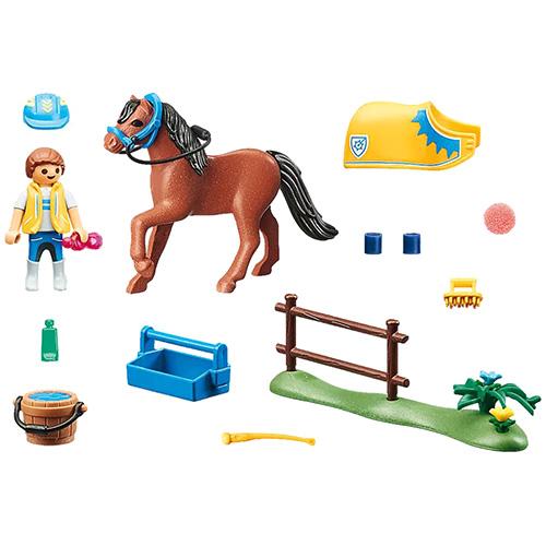 German riding pony Playmobil 70523