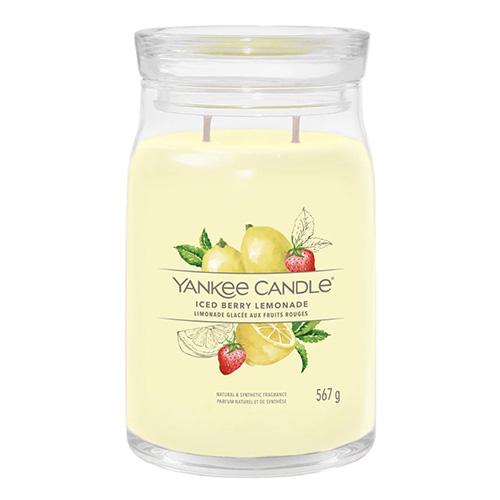 Svíčka Yankee Candle Signature velká, Iced Berry Lemonade Svíčka Yankee Candle Signature velká, Iced Berry Lemonade
