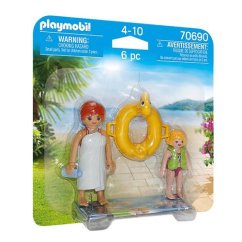 Náštěvníci aquaparku Playmobil 70690