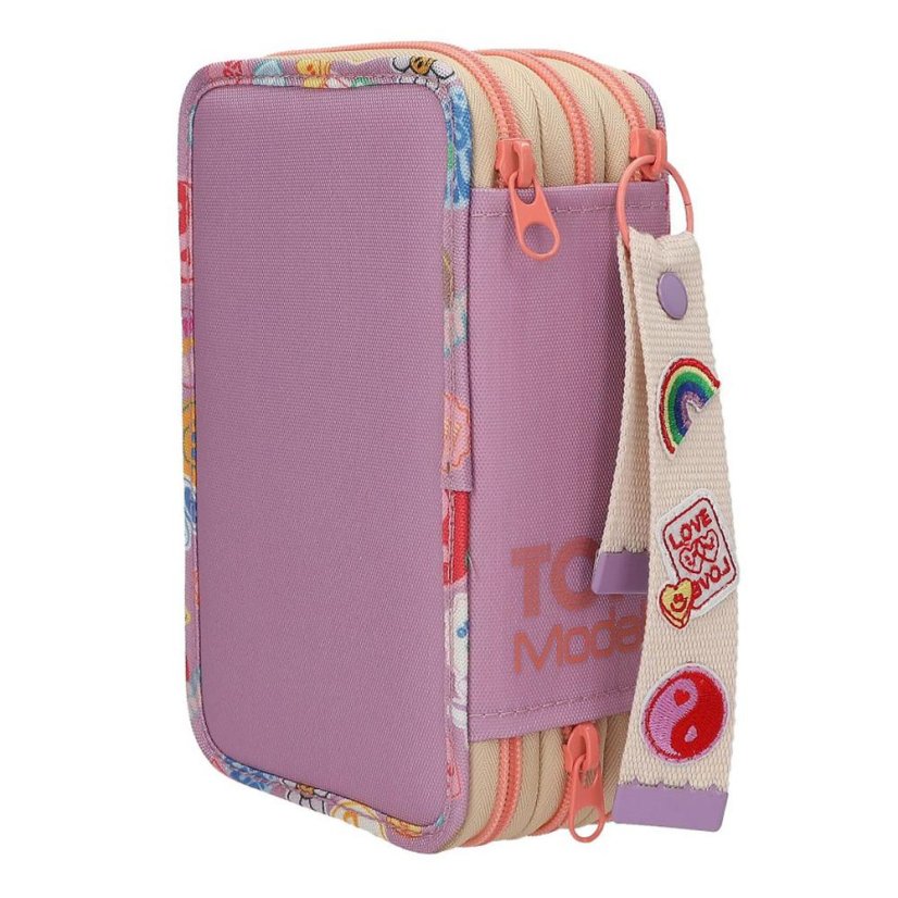 Three-tier pencil case with Top Model Girl Power accessories, Talita