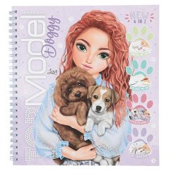 Kreativní sešit se samolepkami Top Model Doggy, Lexy