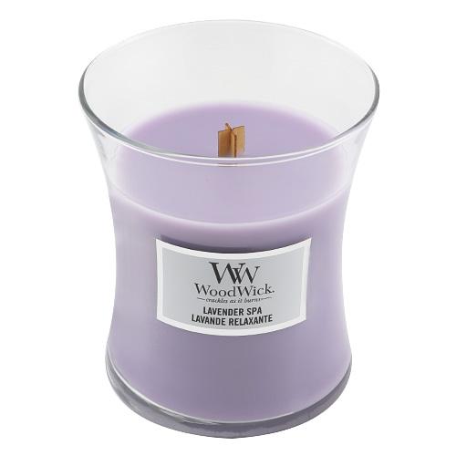 WoodWick Medium Candle, Lavender SPA WoodWick Medium Candle, Lavender SPA