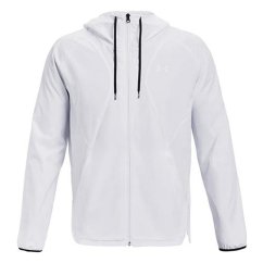 UA WOVEN WINDBREAKER-WHT