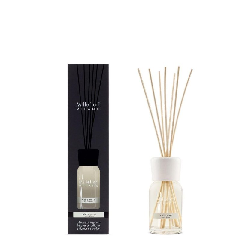 Diffusor Millefiori Milano Natural, White Musk, 100 ml