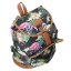 Batoh Target Vintage Retro Floral Black 21962