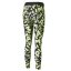 Damskie legginsy Puma Modern Sport Branded Tights - Kolor: Zielony, Rozmiar: M