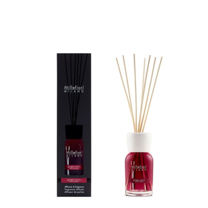 Diffusor Millefiori Milano Natural, Grape Cassis, 100 ml