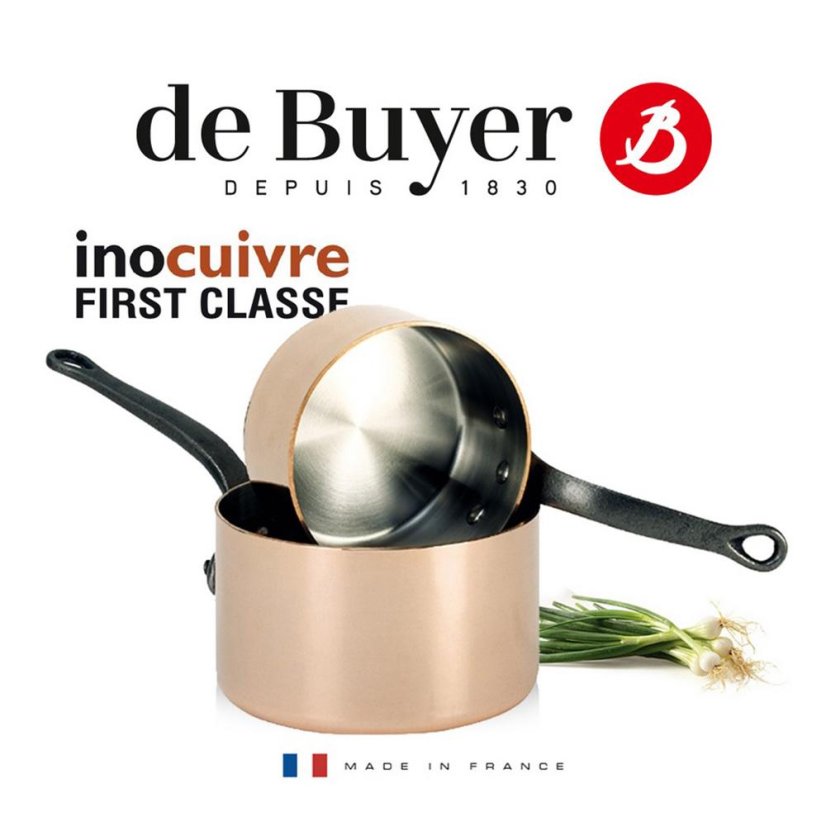 De Buyer Inocuivre 6460.20 deep pot, 20 cm