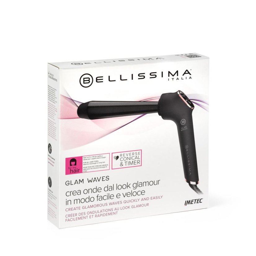 Hajsütővas Bellissima Glam Waves 11856