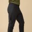 Pánské kalhoty Fjällräven Hoja Hybrid Trousers M - Farba: Čierna, Veľkosť: 50