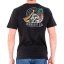 Herren-T-Shirt Hurley Evd Wash Still Life - Farbe: Schwarz, Größe: S