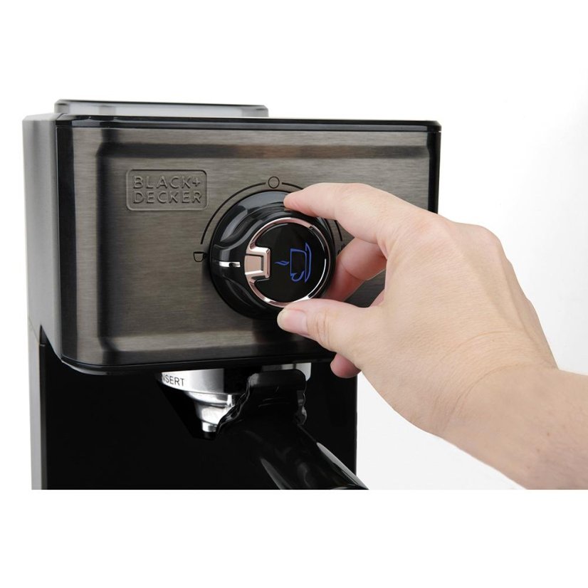 Hebelkaffeemaschine Black+Decker BXCO1200E schwarz