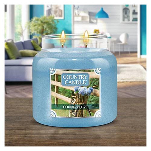 Country Candle közepes méretű gyertya, Country Love