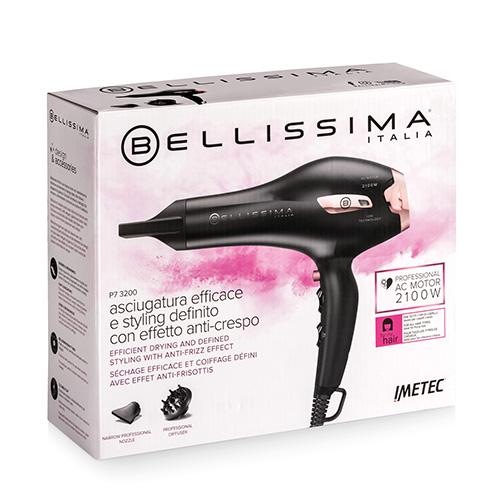 Bellissima P7 3200 AC 11858 Black Hair Dryer