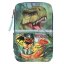 Trzypiętrowy 3D piórnik z wyposażeniem Dino World T-Rex Danger