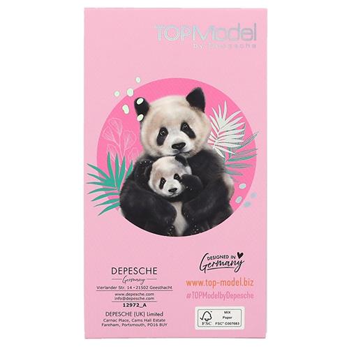 Top Model Wild Friends, Louise & Panda mágneses jegyzettömb
