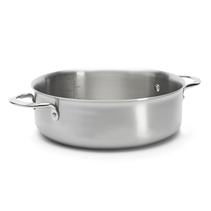 Flacher Topf de Buyer Alchimy 3612.24, 24 cm