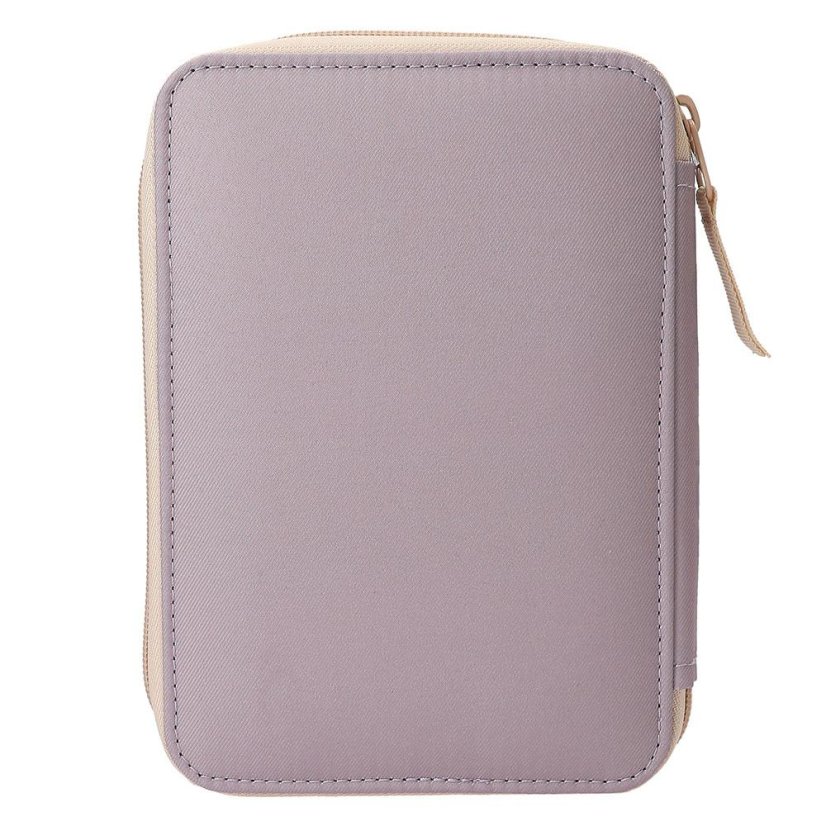 Single-layer pencil case with accessories and Kitty & Doggy pocket