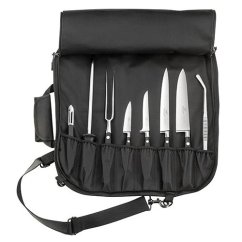Lion Sabatier International 021680 black knife carrying bag