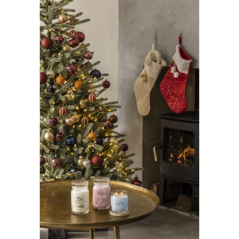 Yankee candle Signature Kerze, mittelgroß, North Pole Hideaway