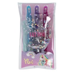 Tattoo-Set Ylvi Unicorns & Stars