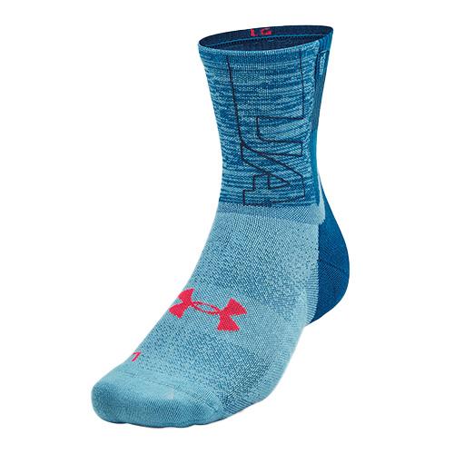 Under Armour ArmourDry Run Crew Unisex Socks - Color: Black, Size: M