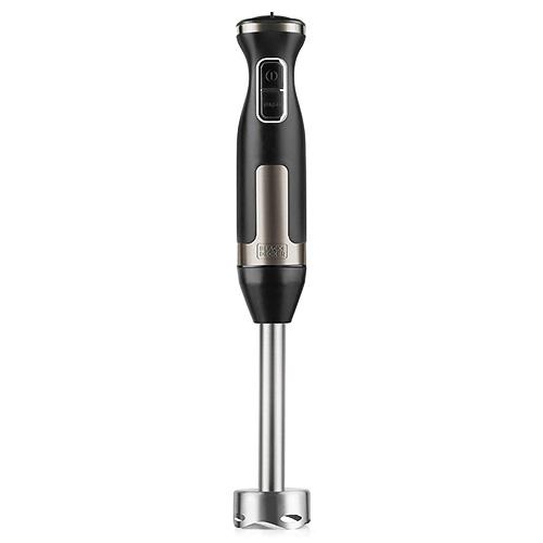 Tyčový mixér s příslušenstvím Black+Decker BXHBA1500E černý-nerez