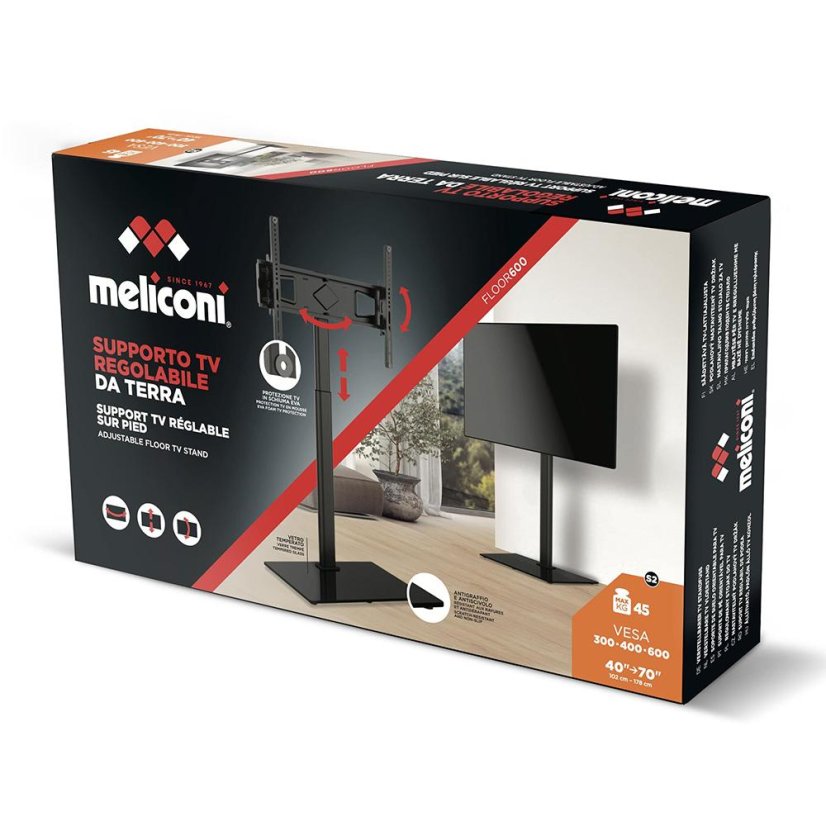 TV držák na postavení Floor 600 Meliconi 480816