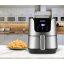 G3Ferrari Friggisano G10125 black and silver hot air fryer