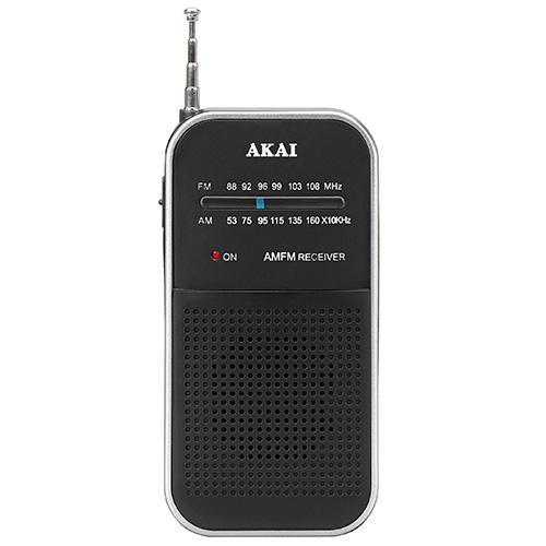 AKAI APR-350 čierne vreckové rádio