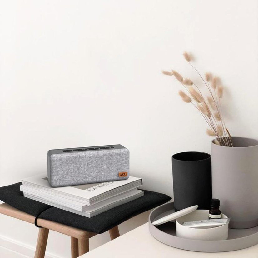 AKAI A3 REFLEXO speaker, gray