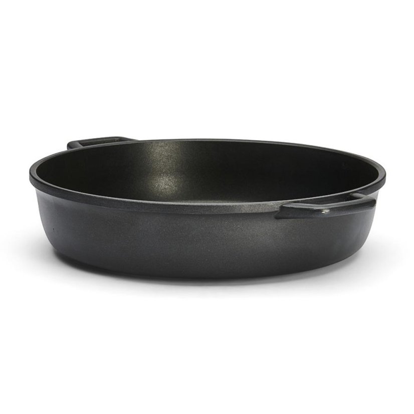 Panvica na restovanie de Buyer Choc Extreme 8313.36, 36 cm hliník, čierna