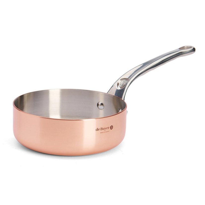 Copper sauté pan de Buyer Prima Matera 6230.16, 16 cm