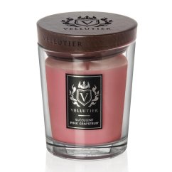 Svíčka Vellutier střední, Succulent Pink Grapefruit